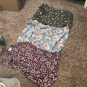 Three bundles shirts floral !